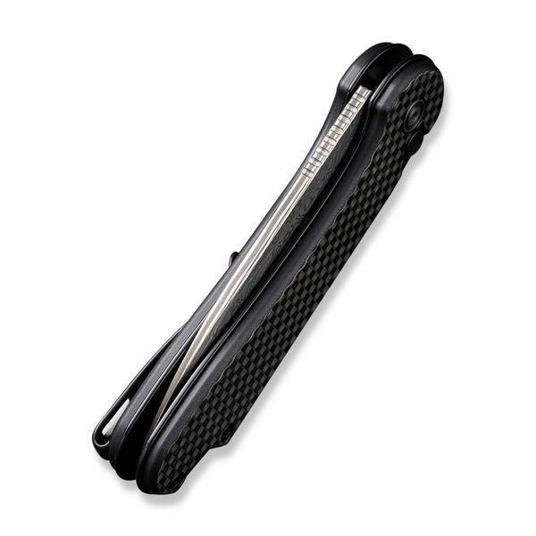 Ніж складаний кишеньковий Civivi Elementum II, (7.5 см) Damascus / Carbon Fiber & G10 64339 фото