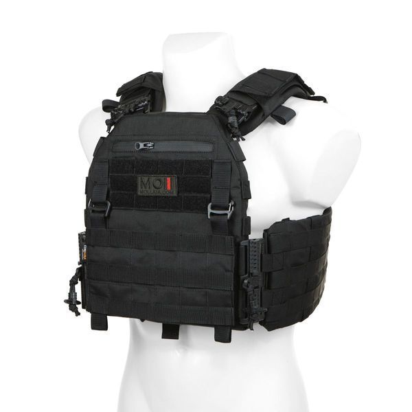 Плитоноска МІЦЬ 3.0 с функцией быстрого сброса Черная (PLATE CARRIER) МОЛЛИ 12520 фото