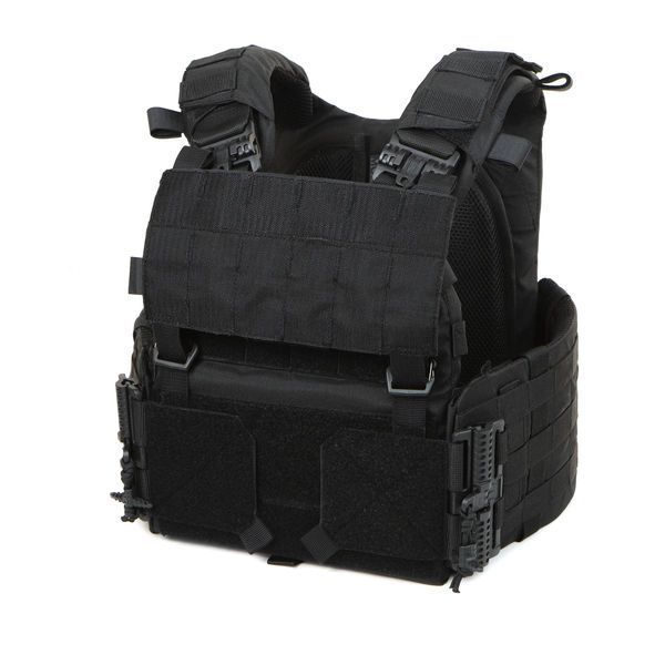 Плитоноска МІЦЬ 3.0 с функцией быстрого сброса Черная (PLATE CARRIER) МОЛЛИ 12520 фото