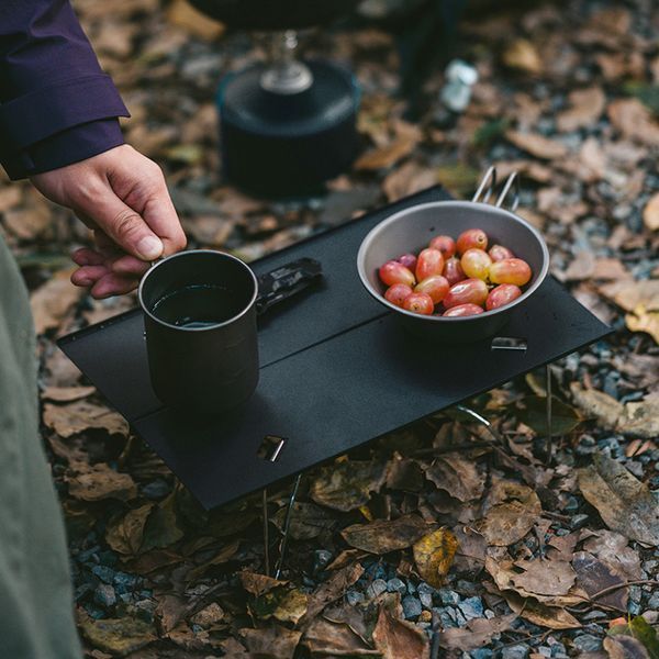 Складаний стіл Naturehike CNK2450JJ024; 31х21 см; алюміній; чорний 70916 фото