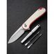 Комплект (ніж складаний; ручка) Civivi StellarQuill Pen & Button Lock Elementum II Knife Combo Gift Pack C23049 66261 фото 5