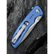 Ніж складаний туристичний Civivi Hyperpulse, (8.9 см) 14C28N / Aluminum синій 70381 фото 14