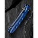 Ніж складаний туристичний Civivi Hyperpulse, (8.9 см) 14C28N / Aluminum синій 70381 фото 33