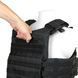 Плитоноска МІЦЬ 3.0 с функцией быстрого сброса Черная (PLATE CARRIER) МОЛЛИ 12520 фото 10