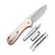 Комплект (ніж складаний; ручка) Civivi StellarQuill Pen & Button Lock Elementum II Knife Combo Gift Pack C23049 66261 фото 2