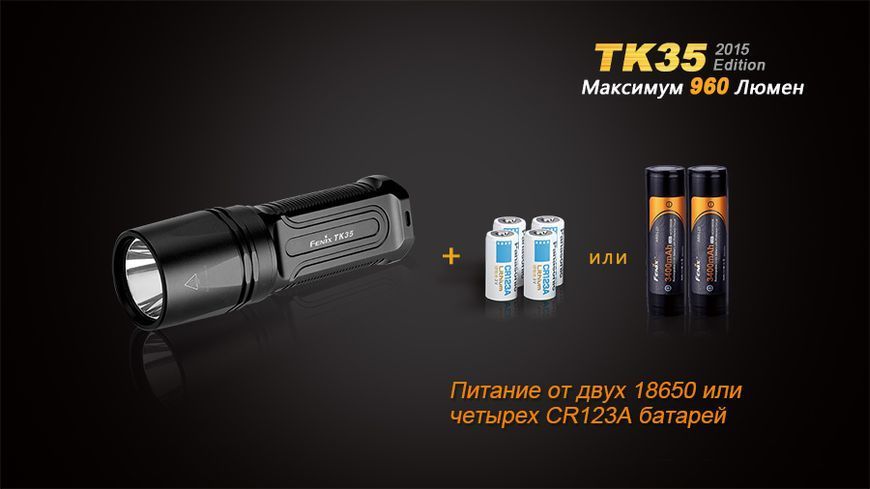 Ліхтар ручний Fenix TK35 2015 L2U2 44866 фото