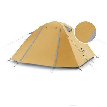 Намет двомісний Naturehike P-Series NH18Z022-P 210T/65D; жовтий 59443 фото