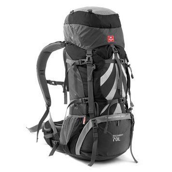 Рюкзак туристичний Naturehike NH70B070-B; 70 л + 5 л; чорний 65700 фото
