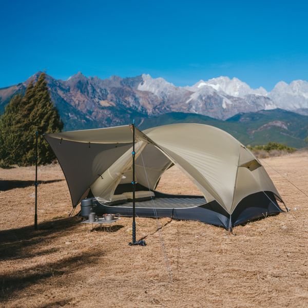 Намет надлегкий двомісний Naturehike Mongar CNK2550WS016; 15D; сiрий 70999 фото