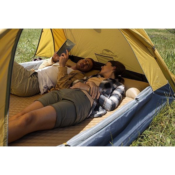 Намет двомісний Naturehike P-Series NH18Z022-P 210T/65D; жовтий 59443 фото