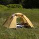 Намет двомісний Naturehike P-Series NH18Z022-P 210T/65D; жовтий 59443 фото 7