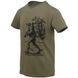 Футболка T-Shirt Helikon Light Infantry - Olive Green HE-0004 фото 2