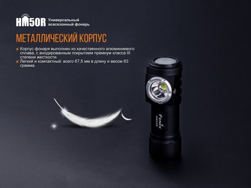 Ліхтар налобний Fenix HM50R 45234 фото