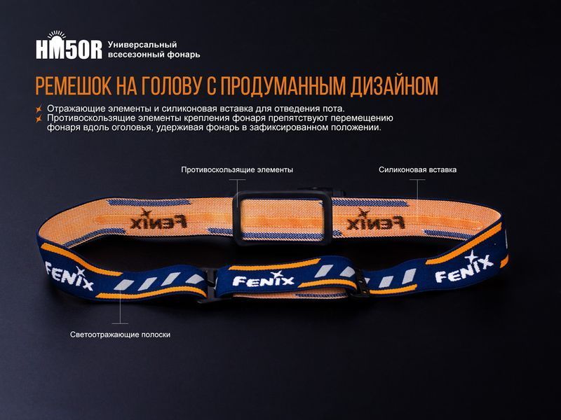 Ліхтар налобний Fenix HM50R 45234 фото