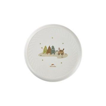 Дитячий фрісбі м'який Naturehike CNH22YL004; білий 62915 фото