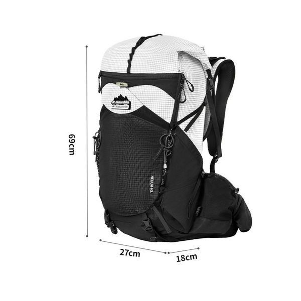 Рюкзак туристичний Naturehike Helium CNK2450XB016; 40 л; білий; M 71000 фото