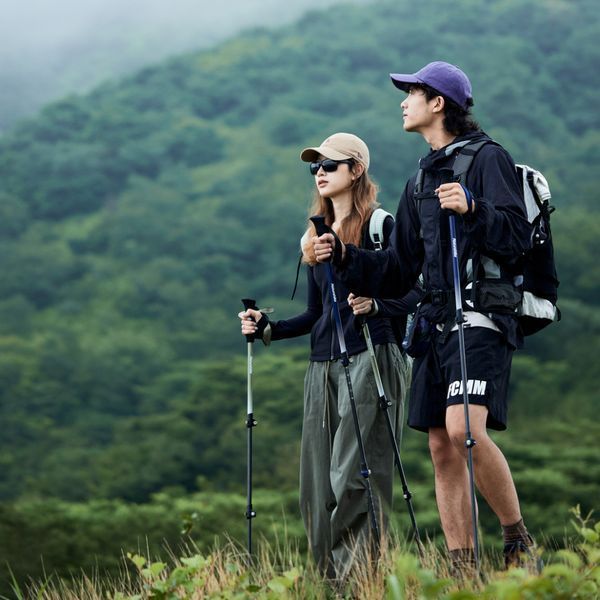 Трекінгова палиця 3-сек. Naturehike Hoar Trek EXT1 CNK2300DS010; 57-120 см; алюміній; коричнева 71434 фото
