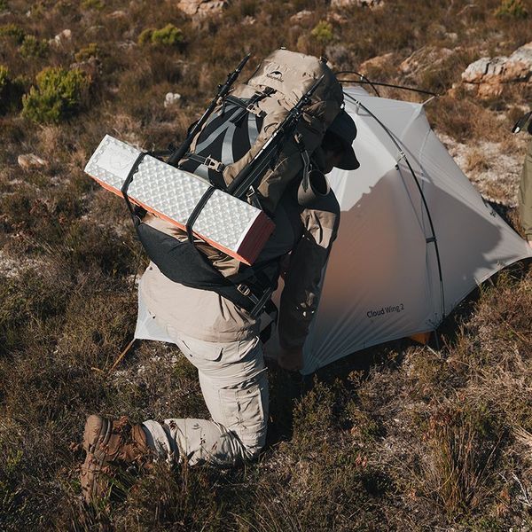 Рюкзак туристичний Naturehike NH70B070-B, 70 л + 5 л, світло-коричневий 65701 фото