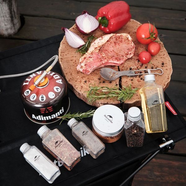 Набор для специй&nbsp;Naturehike BBQ&nbsp;L&nbsp;NH19T002-P&nbsp;grey 58851 фото