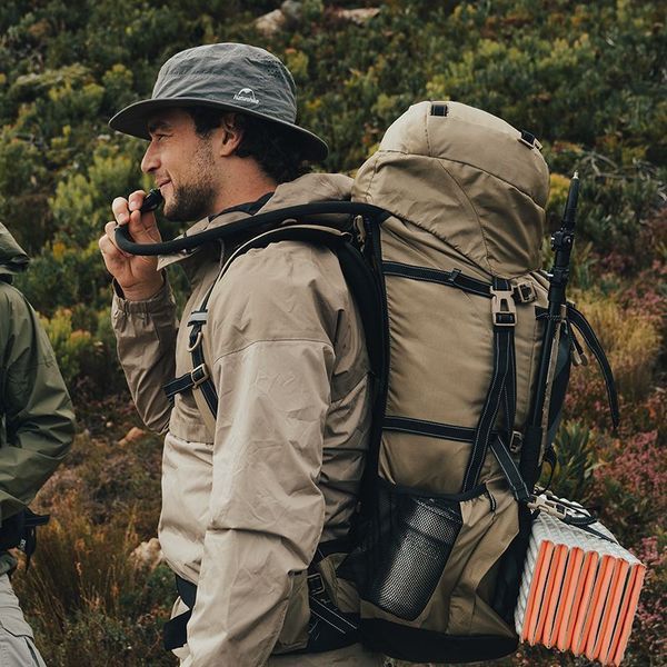 Рюкзак туристичний Naturehike NH70B070-B, 70 л + 5 л, світло-коричневий 65701 фото