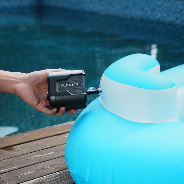Портативний повітряний насос Flextail Evo Pump 3; 1000 л/хв; чорний 69226 фото