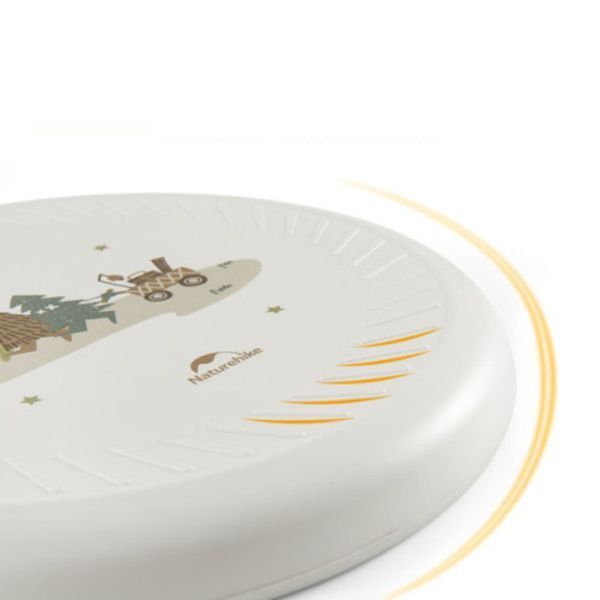 Дитячий фрісбі м'який Naturehike CNH22YL004; білий 62915 фото