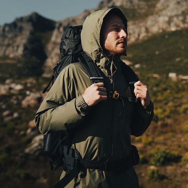 Рюкзак туристичний Naturehike NH70B070-B, 70 л + 5 л, світло-коричневий 65701 фото