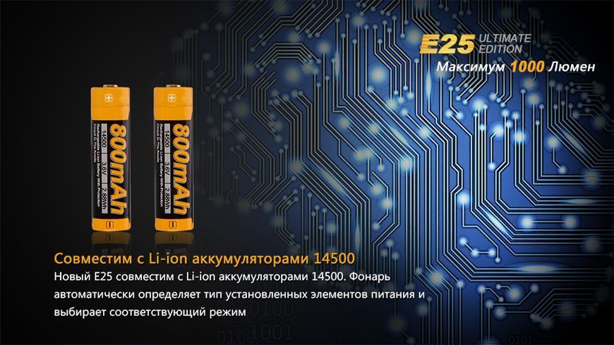 Ліхтар ручний Fenix E25UE Cree XP-L V5 45739 фото