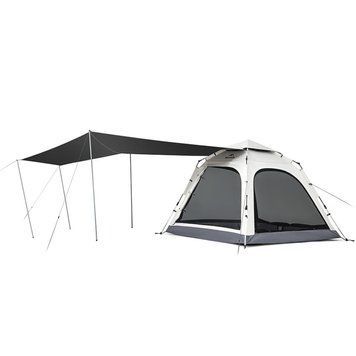 Намет тримісний автоматичний із тентом Naturehike Ango CNK2550WS010, L, сірий 71486 фото
