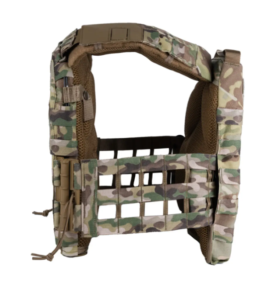 Плитоноска М3 Pro Lite (XL 27х33 см) (Мультикам неоригинальная) с системой быстрого сброса Bal-00021 фото