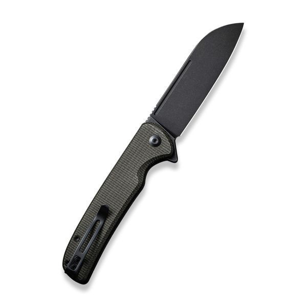 Ніж складаний туристичний Civivi Chevalier, (8.8 см) 14C28N / Micarta темно-зелений 64342 фото