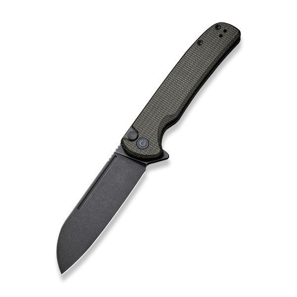 Ніж складаний туристичний Civivi Chevalier, (8.8 см) 14C28N / Micarta темно-зелений 64342 фото
