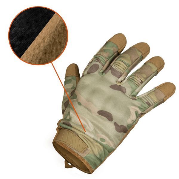 Перчатки тактические Microfiber Multicam RK-004-M фото
