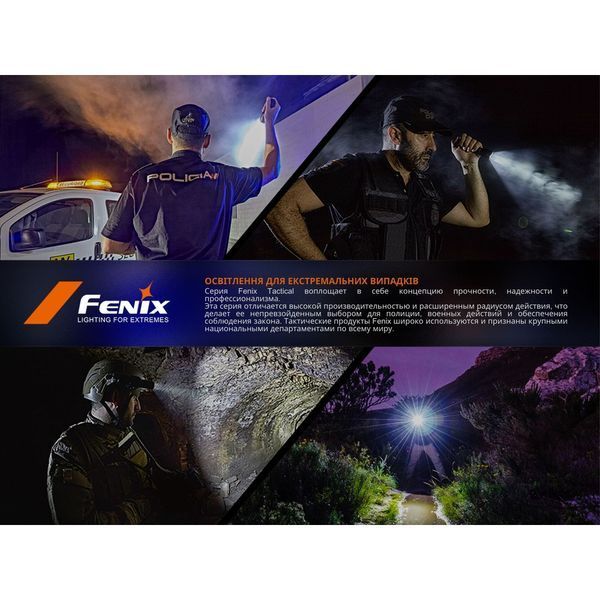 Ліхтар ручний Fenix SW05R-UV LED чорний 69253 фото