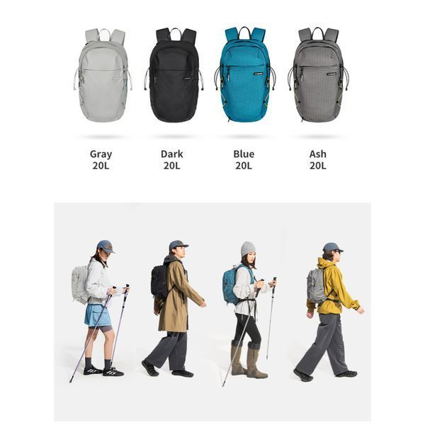 Рюкзак туристичний Naturehike CNK2450XB023, 20 л, синій 69591 фото