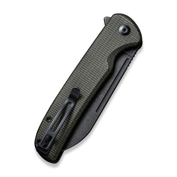 Ніж складаний туристичний Civivi Chevalier, (8.8 см) 14C28N / Micarta темно-зелений 64342 фото