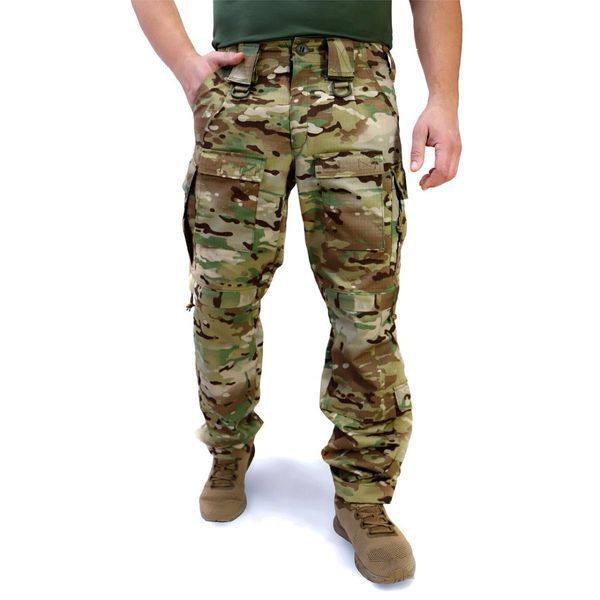 Тактические демисезонные штаны демисезонные Multicam МОЛЛИ TS-001 фото