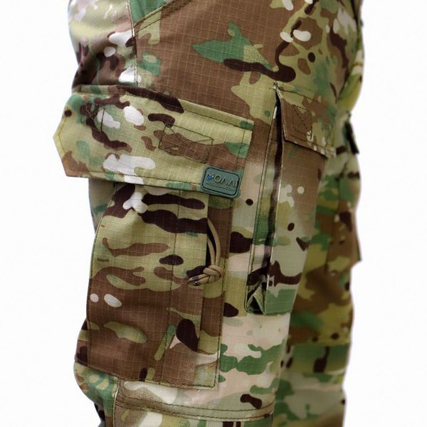 Тактические демисезонные штаны демисезонные Multicam МОЛЛИ TS-001 фото