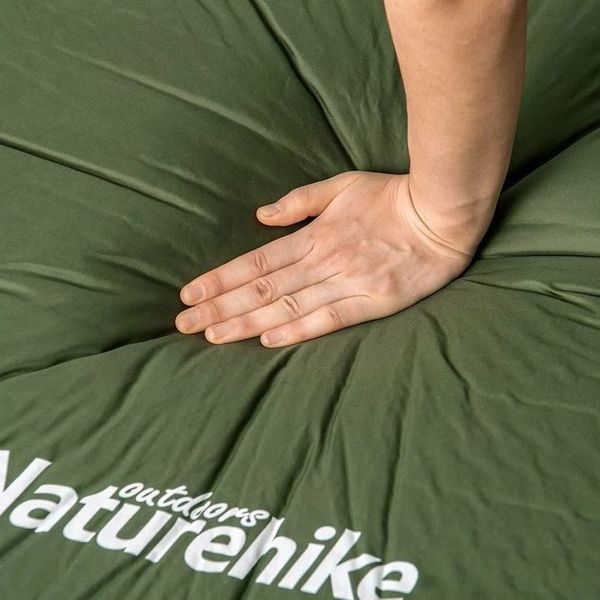 Матрац cамонадувний 5 см Naturehike NH20DZ003, темно-зелений 63007 фото