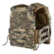 Плитоноска М3 Pro Lite (XL 27х33 см) (Мультикам неоригинальная) с системой быстрого сброса Bal-00021 фото 1