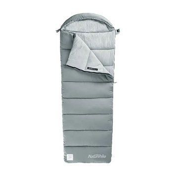 Спальник з капюшоном Naturehike M180 NH20MSD02, лівий, сірий 68949 фото