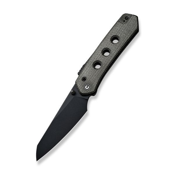 Ніж складаний туристичний Civivi Vision FG, (8.9 см) Nitro-V / Micarta темно-сірий 69977 фото