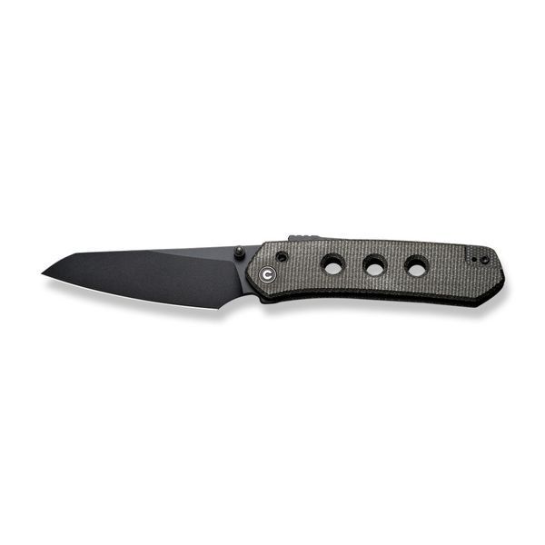 Ніж складаний туристичний Civivi Vision FG, (8.9 см) Nitro-V / Micarta темно-сірий 69977 фото