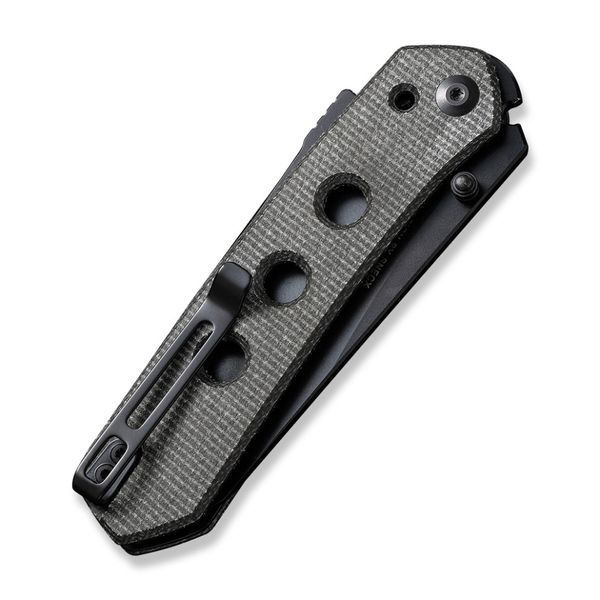 Ніж складаний туристичний Civivi Vision FG, (8.9 см) Nitro-V / Micarta темно-сірий 69977 фото