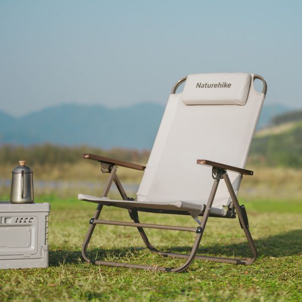 Крісло складане Naturehike CNK2550JJ012; залізо; бежевий 70920 фото