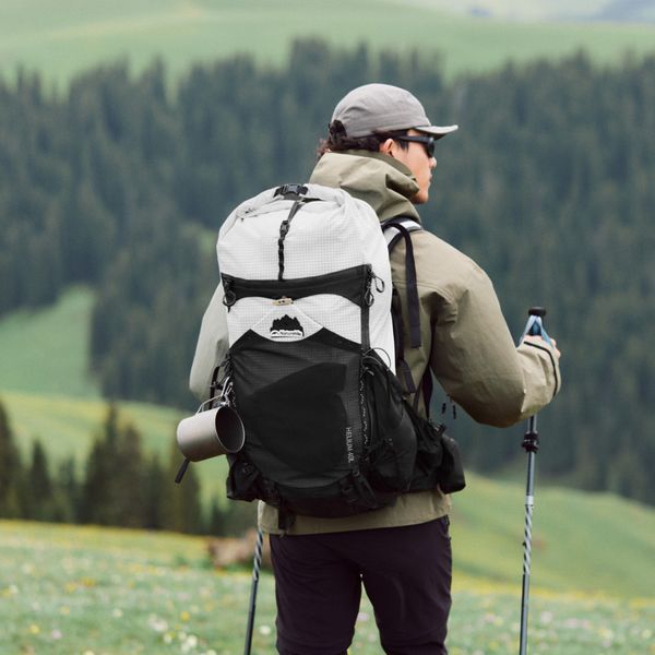 Рюкзак туристичний Naturehike Helium CNK2450XB016, 40 л, білий, L 71002 фото