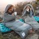 Спальник з капюшоном Naturehike M180 NH20MSD02; лівий; сірий 68949 фото 9