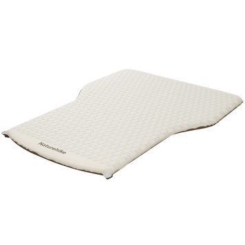 Матрац автомобільний кемпінговий двомісний Naturehike CNK2450WS010, 197х134х6,5 см світлий із вбудованою помпою для надування 69593 фото