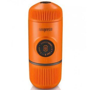 Портативна еспресо-кавоварка Wacaco Nanopresso помаранчева 70789 фото