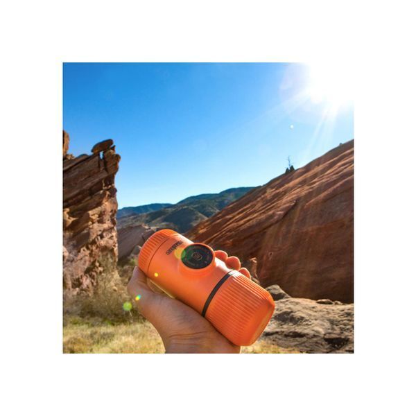 Портативна еспресо-кавоварка Wacaco Nanopresso помаранчева 70789 фото